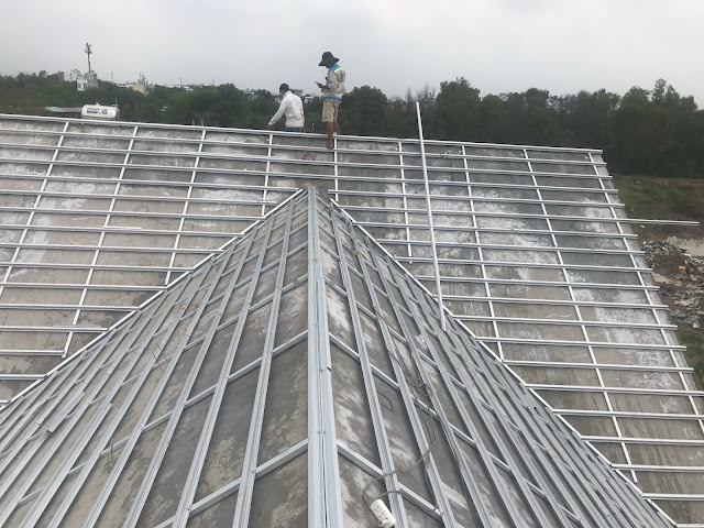 trọn gói mái ngói bê tông