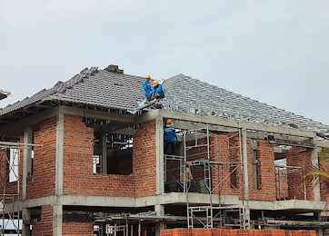 thi công mái ngói bình dương