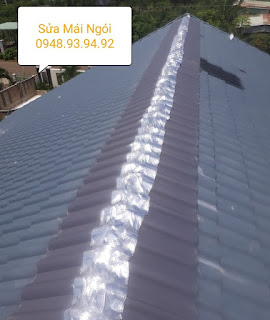 xử lý sửa mái ngói nóc thấm dột đồng nai